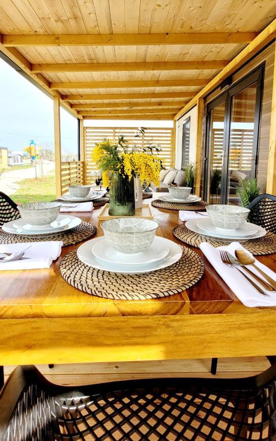 Mobilehome Elena Premium With Pool, Istria Banjole Buitenkant foto