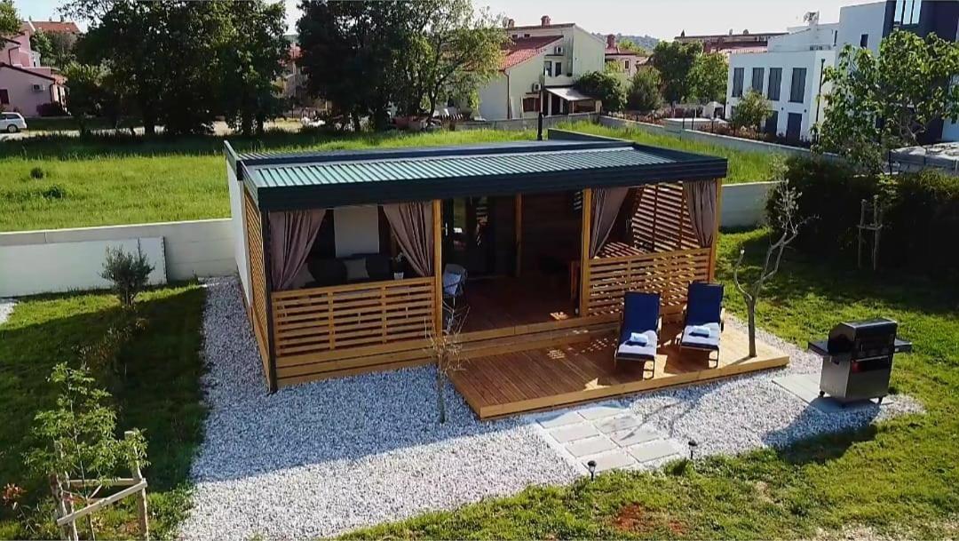 Mobilehome Elena Premium With Pool, Istria Banjole Buitenkant foto